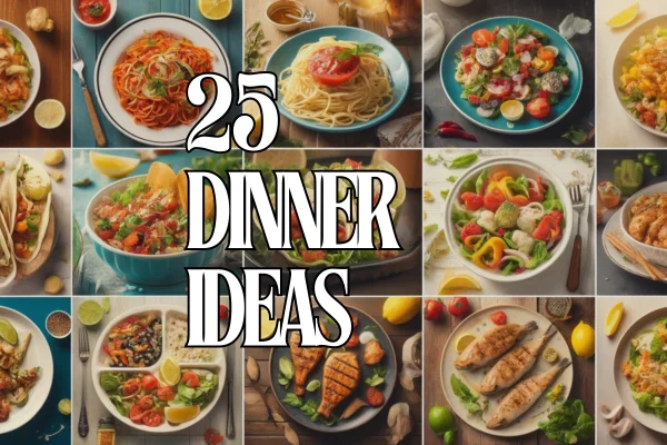This is blog featured image of 25 Best Easy Dinner Ideas