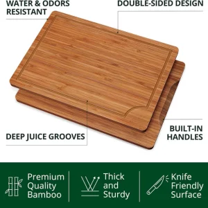 A sturdy cutting board
